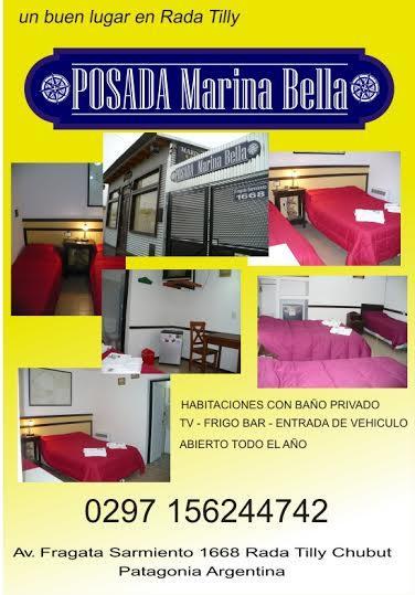 Marinabella Hotel Rada Tilly Ngoại thất bức ảnh